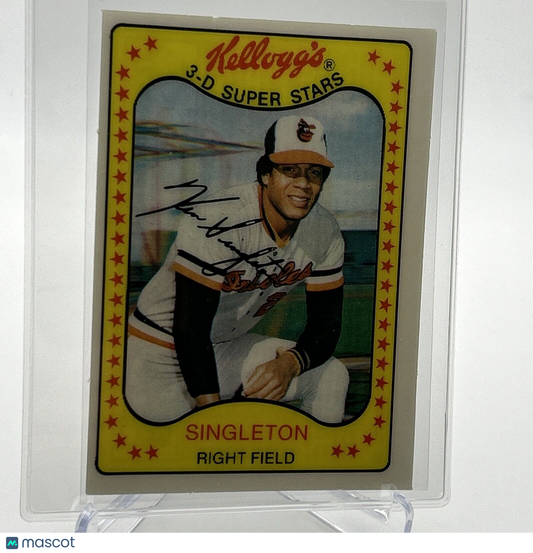 1981 Kellogg's Ken Singleton Baseball Card #39 NM-Mint FREE SHIPPING