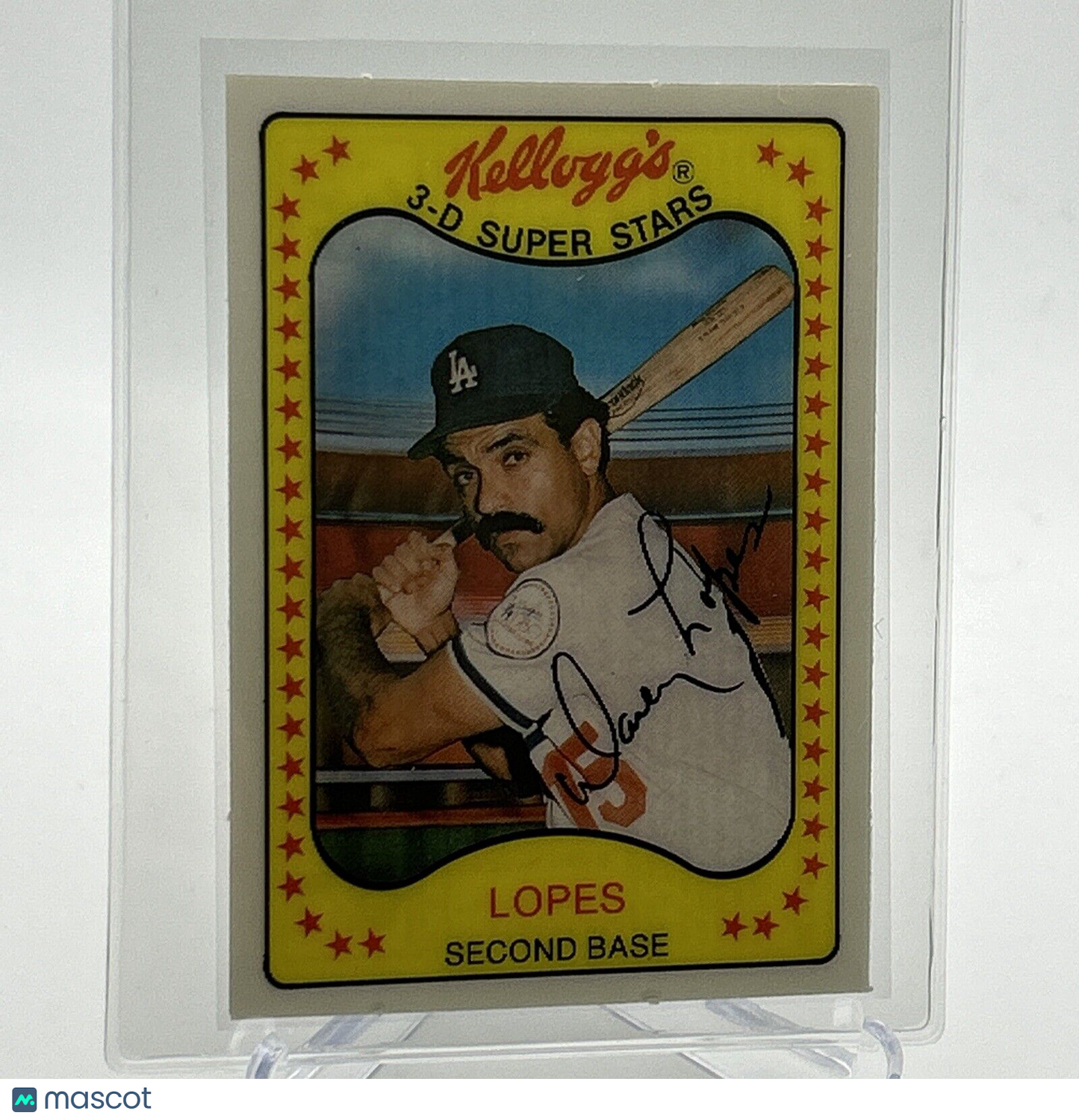 1981 Kellogg's Davey Lopes Baseball Card #29 NM-Mint FREE SHIPPING
