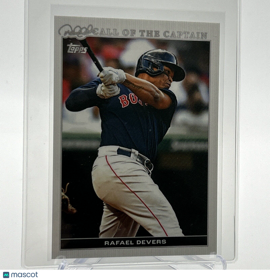 2022 Topps x Derek Jeter Rafael Devers Baseball Card #15 Mint FREE SHIPPING