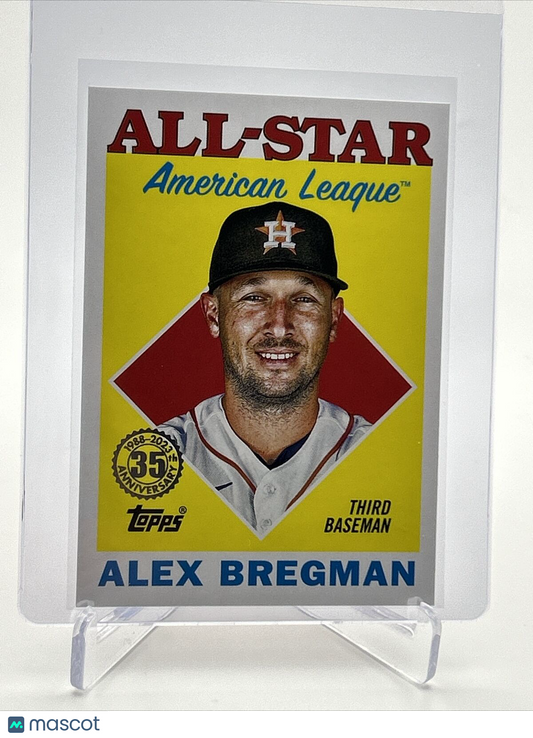 2023 Topps 1988 Topps All-Star 35th Alex Bregman Card #88AS-16 FREE SHIPPING