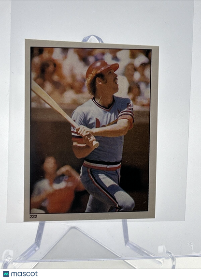 1981 Topps Stickers Ken Oberkfell Baseball Card #222 NM-Mint FREE SHIPPING