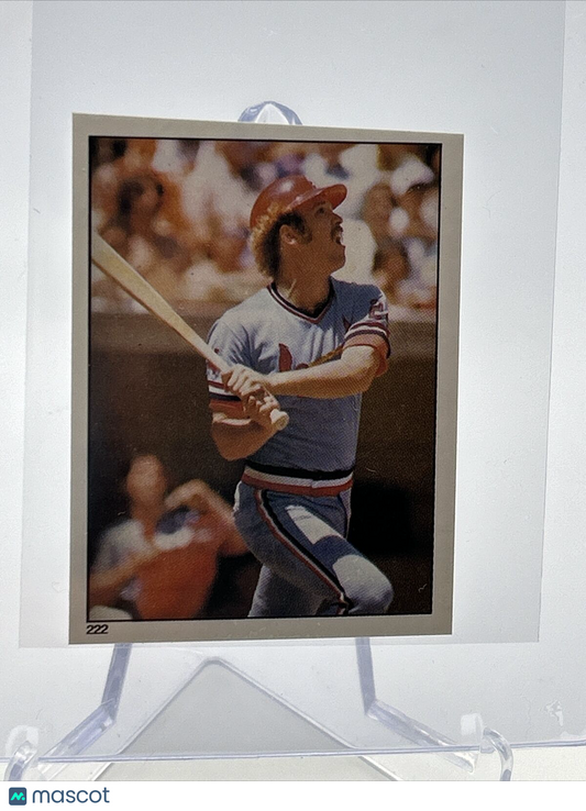 1981 Topps Stickers Ken Oberkfell Baseball Card #222 NM-Mint FREE SHIPPING