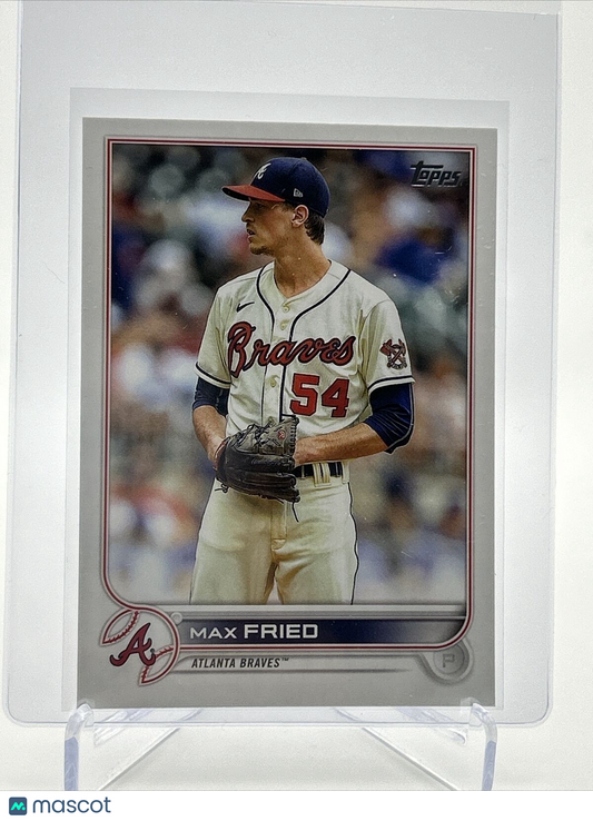 2022 Topps Max Fried Baseball Card #129 Mint FREE SHIPPING