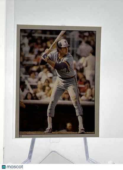 1981 Topps Stickers Paul Molitor Baseball Card #91 NM-Mint FREE SHIPPING
