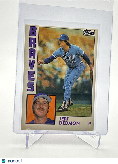 1984 Topps Traded TIFFANY Jeff Dedmon Rookie #30T NM-MT FREE SHIPPING