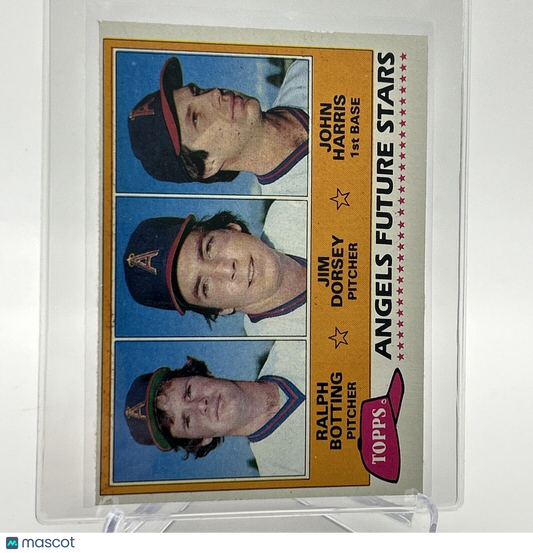1981 Topps Angels Future Stars Rookie Baseball Card #214 NM-Mint FREE SHIPPING