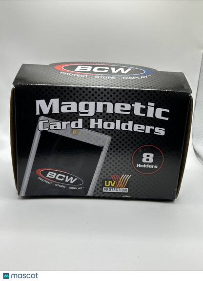 BCW Magnetic Card Holder 360pt Point with UV Protection, Box of 8 holders