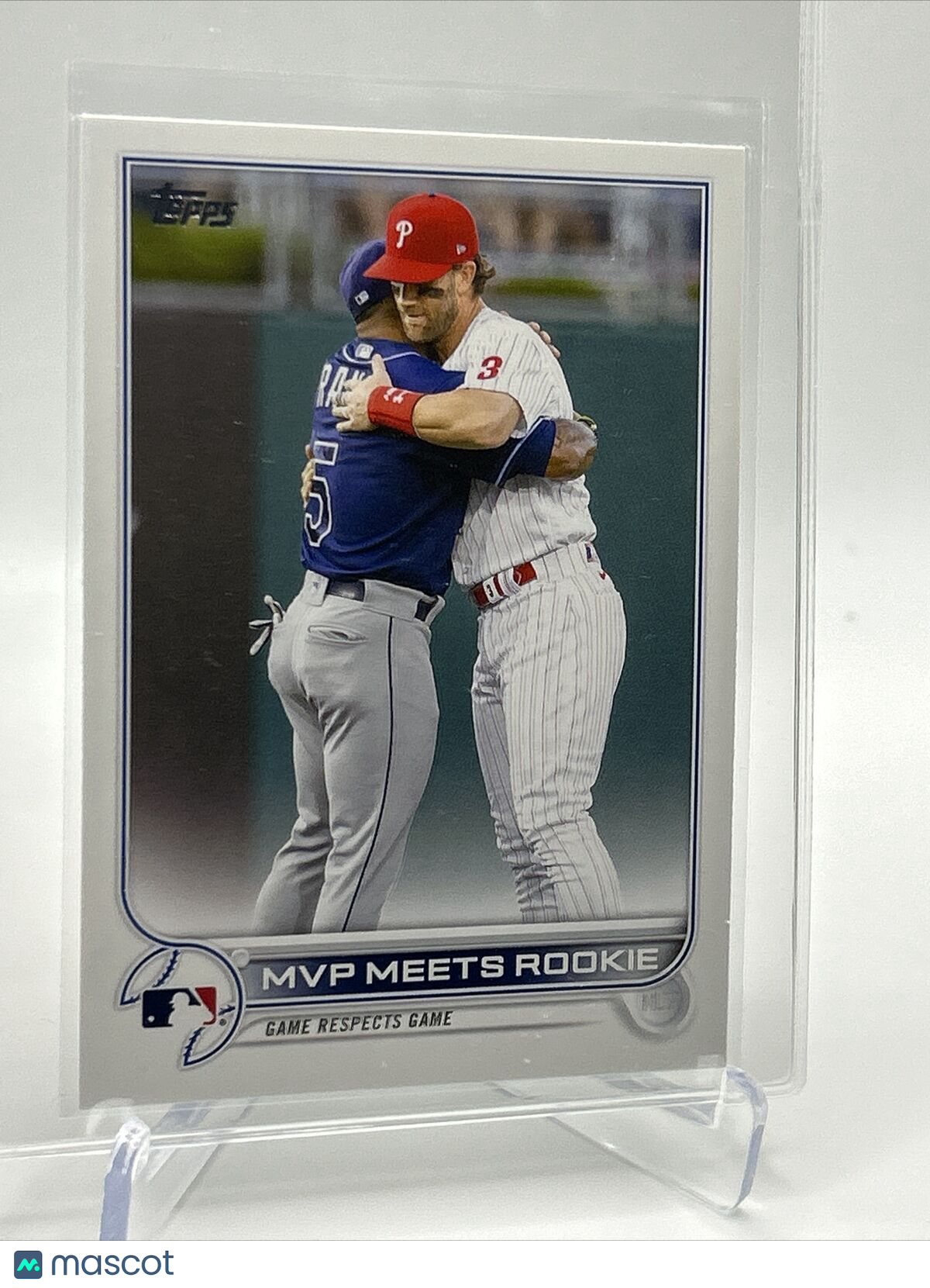 2022 Topps Bryce Harper and Wander Franco Rookie Card #367 Mint FREE SHIPPING