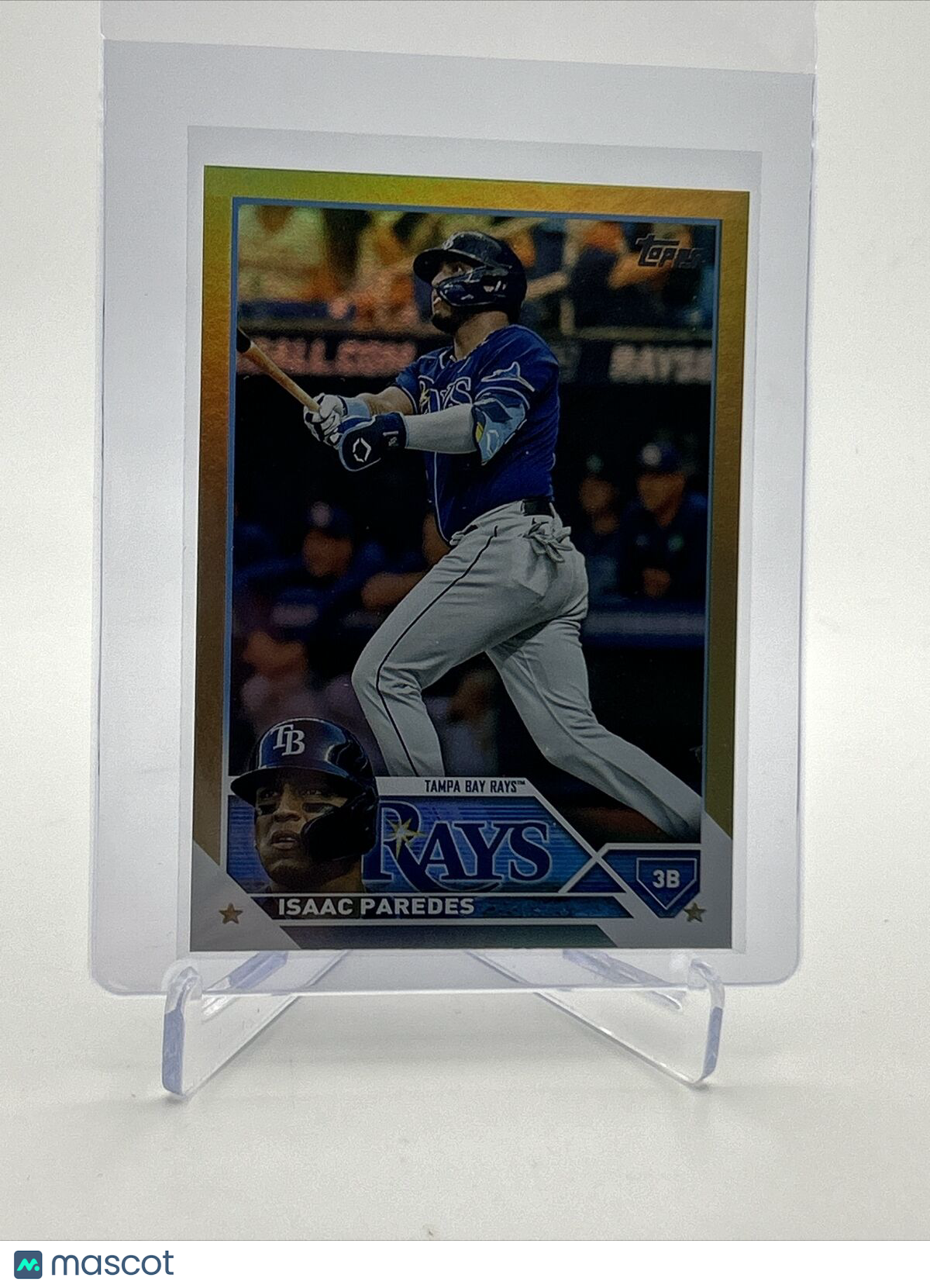 2023 Topps GOLD FOIL Isaac Paredes Baseball Card #621 FREE SHIPPING