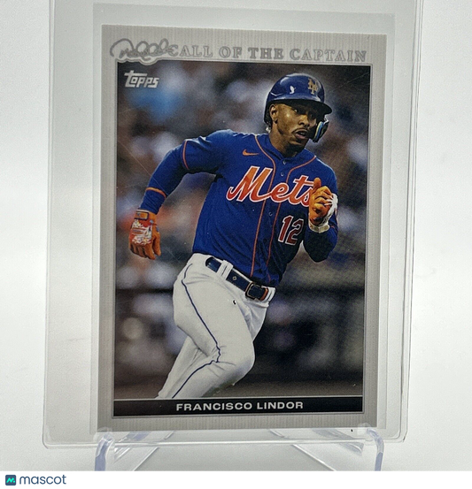 2022 Topps x Derek Jeter Francisco Lindor Card #26 Mint FREE SHIPPING
