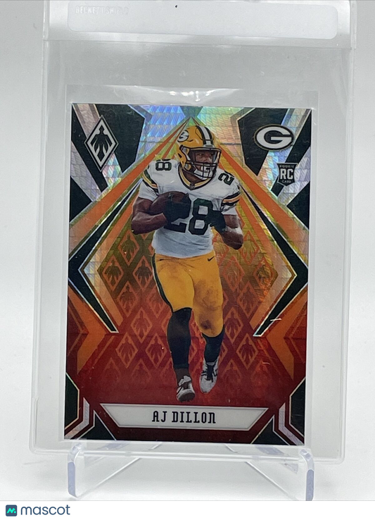 2020 Panini Phoenix FIRE BURST AJ Dillon Rookie Card #125 Mint FREE SHIPPING