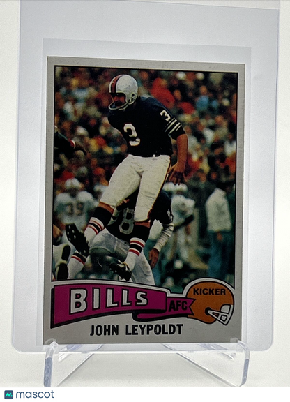 1975 Topps John Leypoldt Football Card #273 NM Quality FREE SHIPPING