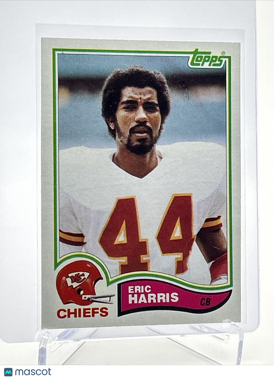 1982 Topps Eric Harris Football Card #117 NM-MT FREE SHIPPING