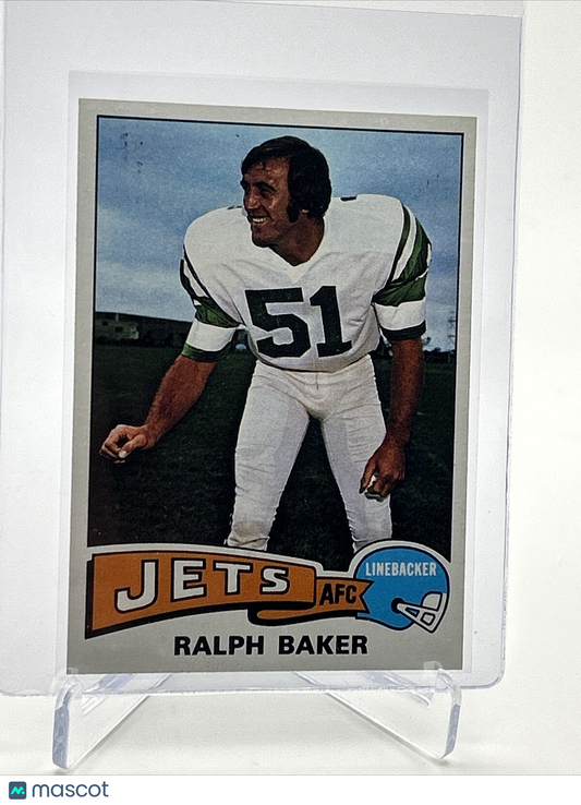 1975 Topps Ralph Baker Football Card #9 NM Quality FREE SHIPPING