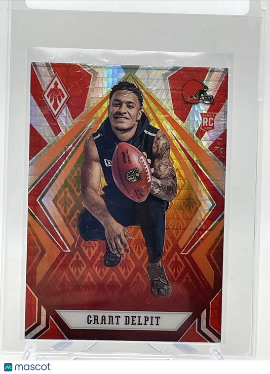 2020 Panini Phoenix FIRE BURST Grant Delpit Rookie #160 Mint FREE SHIPPING