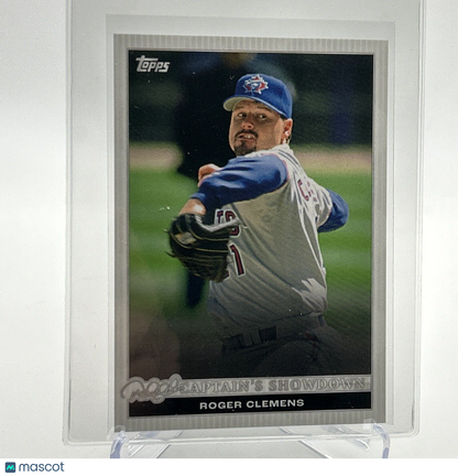 2022 Topps x Derek Jeter Roger Clemens Baseball Card #49 Mint FREE SHIPPING