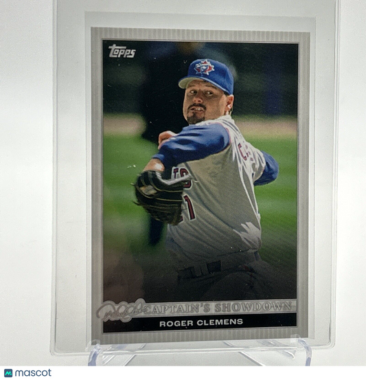 2022 Topps x Derek Jeter Roger Clemens Baseball Card #49 Mint FREE SHIPPING