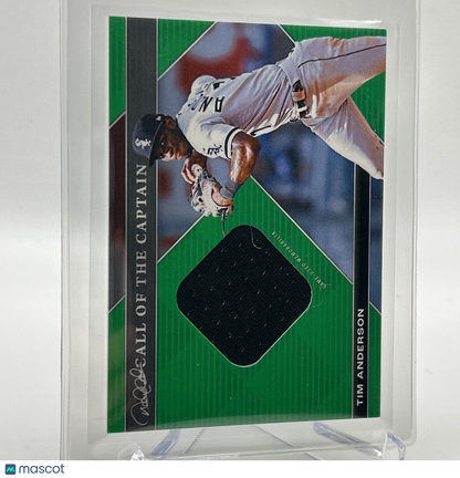 2022 Topps x Derek Jeter Call of the Captain Tim Anderson Jersey Card 2/75 #6