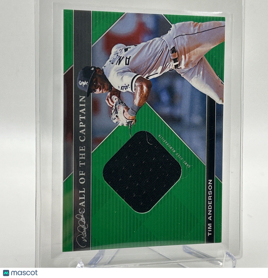 2022 Topps x Derek Jeter Call of the Captain Tim Anderson Jersey Card 2/75 #6
