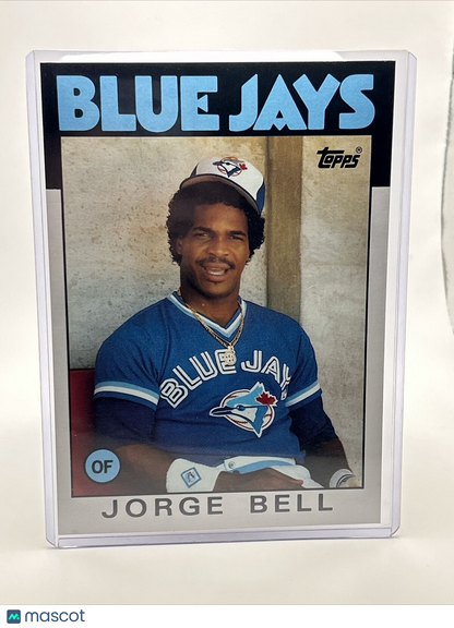 1986 Topps Super Jorge Bell Baseball Card #10 NM-Mint FREE SHIPPING