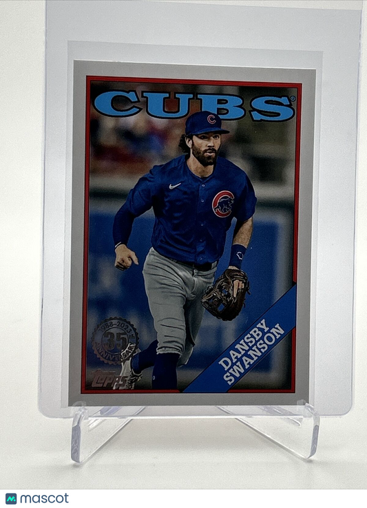 2023 Topps 1988 Topps 35th Dansby Swanson Baseball Card #2T88-21 FREE SHIPPING