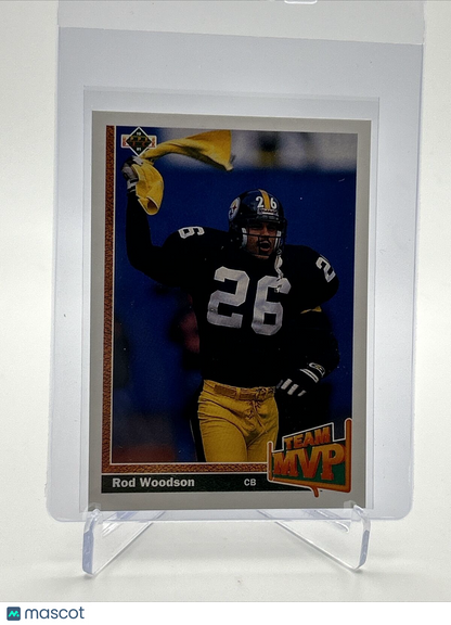 1991 Upper Deck Rod Woodson Football Card #473 Mint FREE SHIPPING