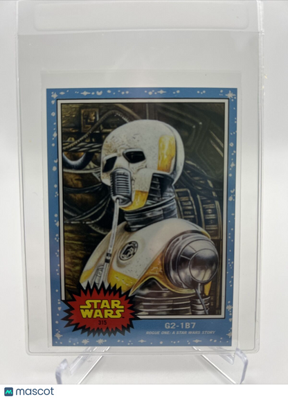 2022 Topps Star Wars Living Set G2-1B7 Card #315 Mint FREE SHIPPING