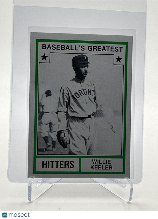 1982 TCMA Greatest Hitters Willie Keeler Baseball Card #17 Mint FREE SHIPPING