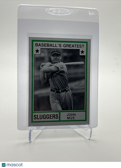 1982 TCMA Greatest Sluggers Johnny Mize Baseball Card #25 Mint FREE SHIPPING