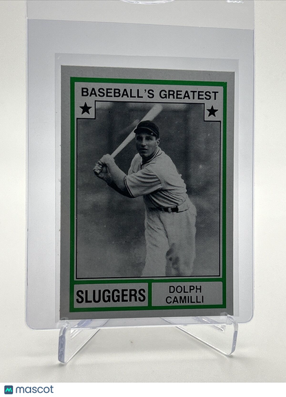 1982 TCMA Greatest Sluggers Dolph Camilli Baseball Card #34 Mint FREE SHIPPING
