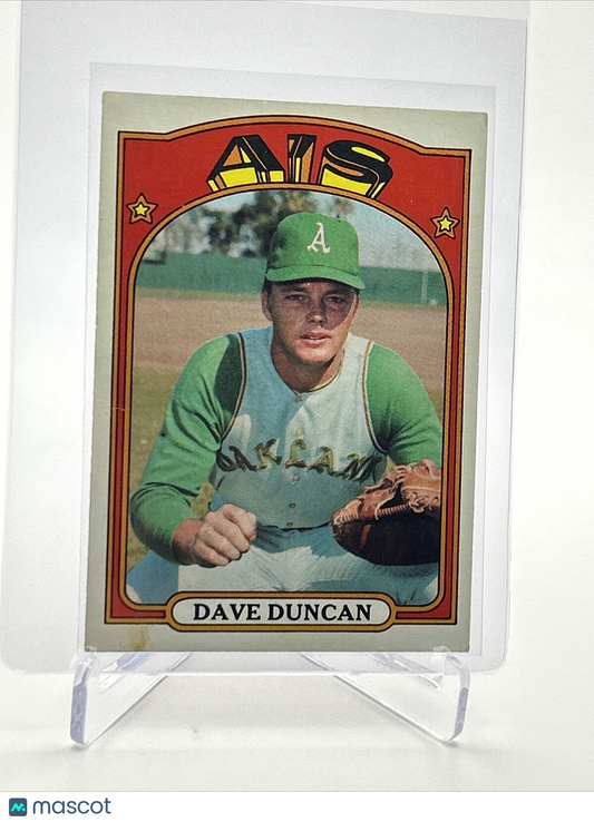 1972 Topps Dave Duncan Baseball Card #17 VG-EX Quality FREE SHIPPING