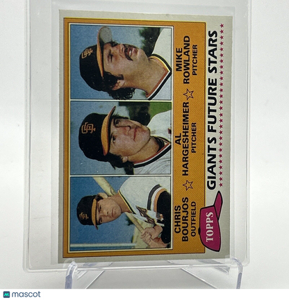 1981 Topps Giants Future Stars Rookie Baseball Card #502 NM-Mint FREE SHIPPING