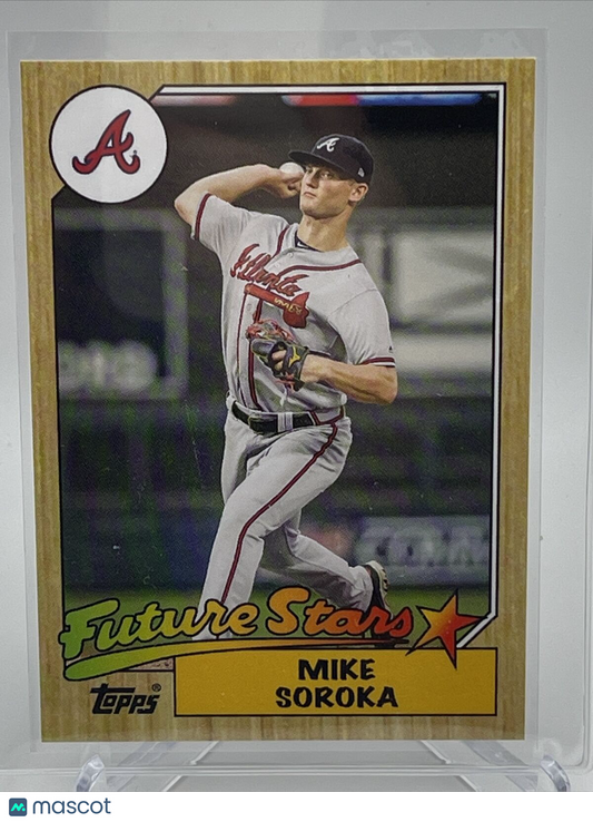 2020 Topps Throwback Thursday Mike Soroka Baseball Card #168 Mint FREE SHIPPING