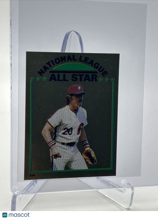 1981 Topps Stickers Mike Schmidt FOIL Baseball Card #254 NM-Mint FREE SHIPPING