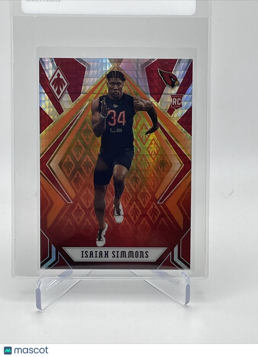 2020 Panini Phoenix FIRE BURST Isaiah Simmons Rookie #145 Mint FREE SHIPPING