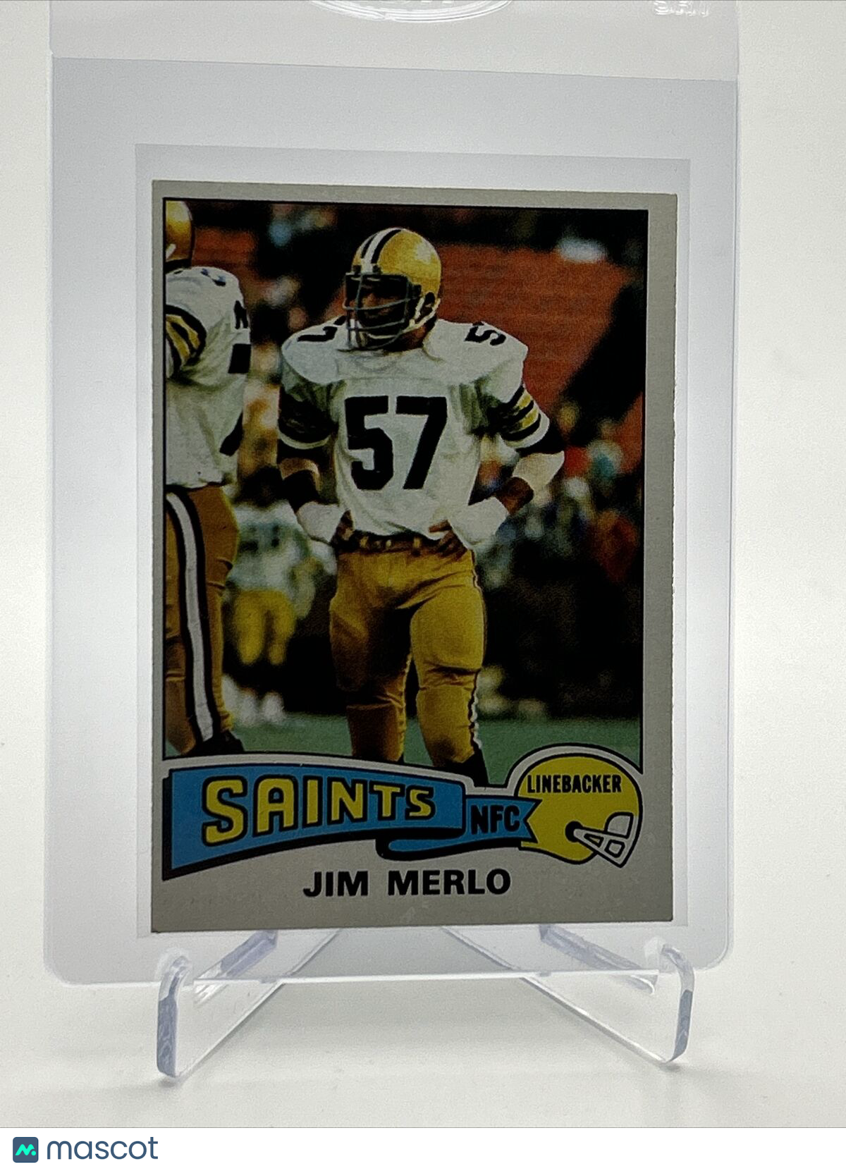 1975 Topps Jim Merlo Football Card #408 EX Quality FREE SHIPPING