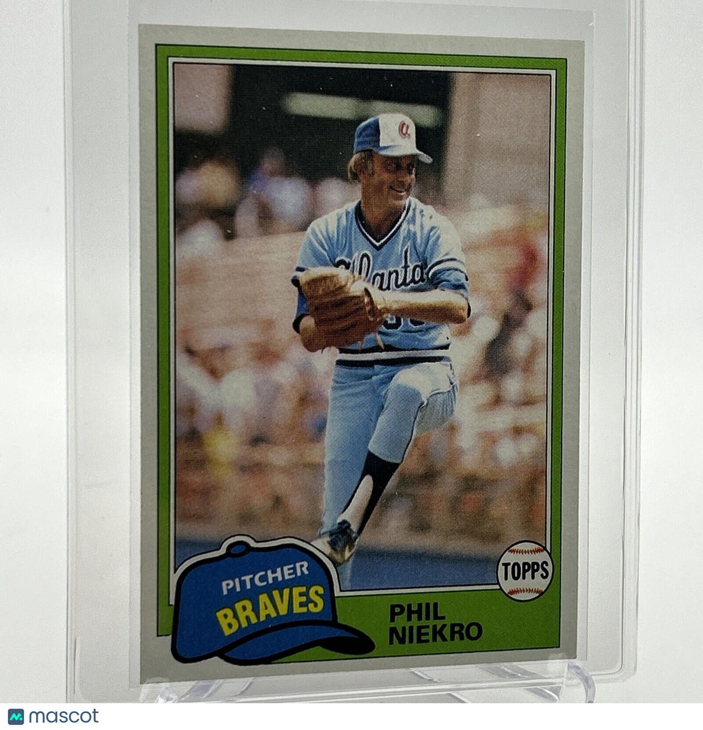 1981 Topps Phil Niekro Baseball Card #387 NM-Mint FREE SHIPPING