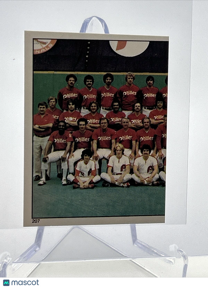 1981 Topps Stickers National League Pennant Winner #207 NM-Mint FREE SHIPPING