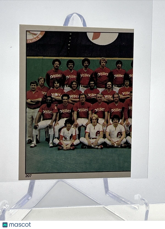 1981 Topps Stickers National League Pennant Winner #207 NM-Mint FREE SHIPPING