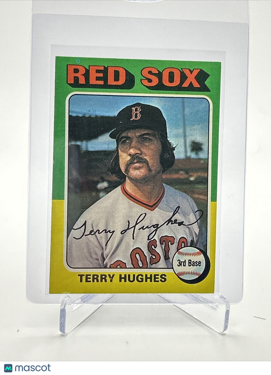 1975 Topps Terry Hughes Baseball Card #612 NM Quality FREE SHIPPING