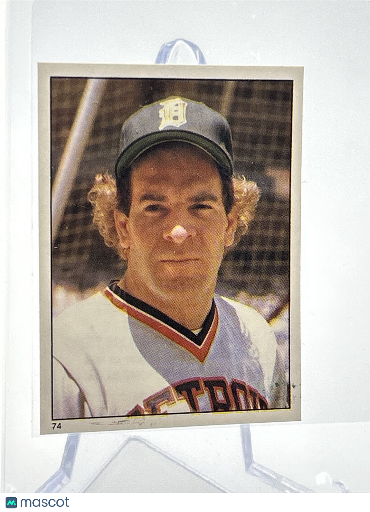 1981 Topps Stickers Steve Kemp Baseball Card #74 NM-Mint FREE SHIPPING