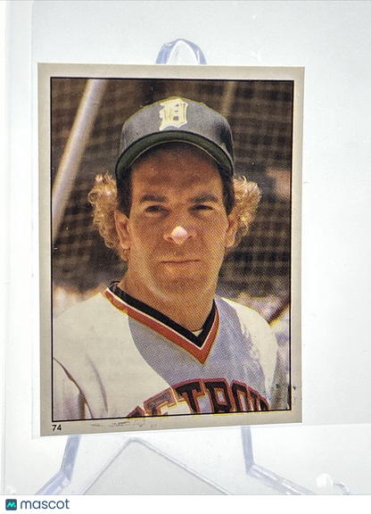 1981 Topps Stickers Steve Kemp Baseball Card #74 NM-Mint FREE SHIPPING