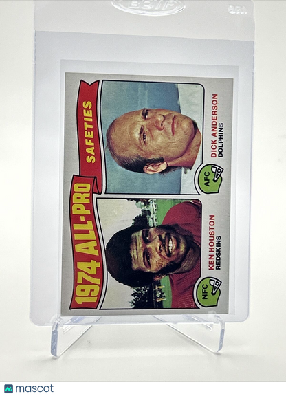 1975 Topps 1974 All-Pro Safeties Football Card #222 NM Quality FREE SHIPPING