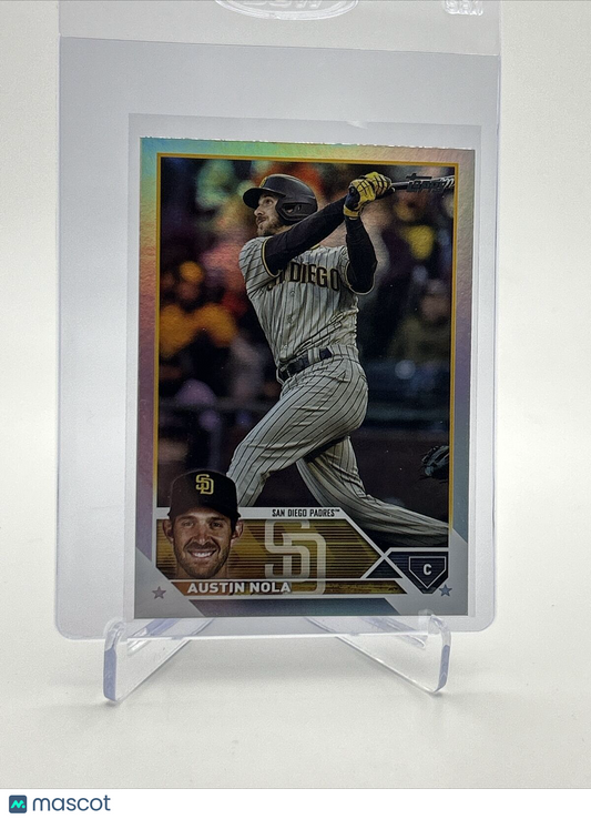 2023 Topps RAINBOW FOIL Austin Nola Baseball Card #486 FREE SHIPPING