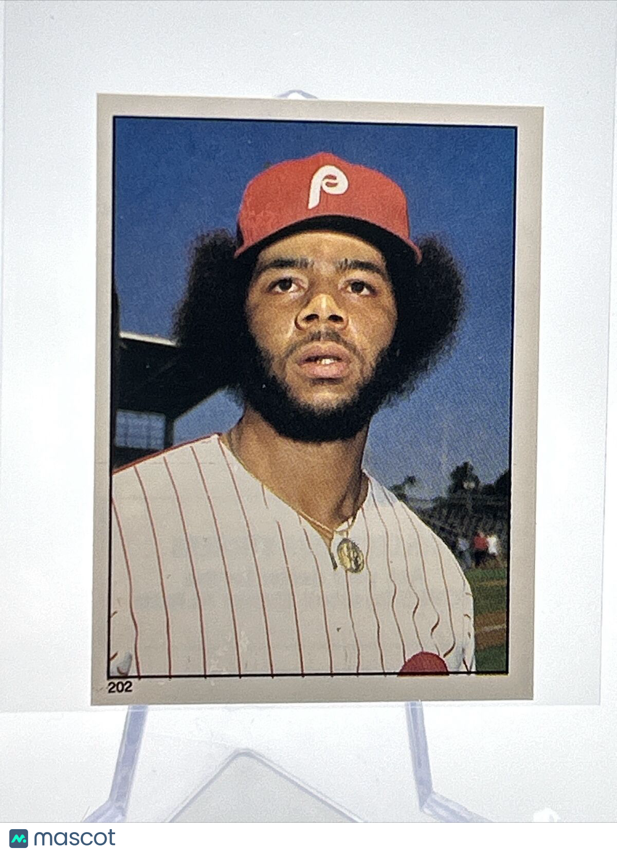 1981 Topps Stickers Bake McBride Baseball Card #202 NM-Mint FREE SHIPPING
