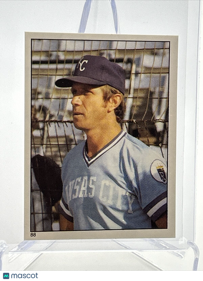 1981 Topps Stickers Larry Gura Baseball Card #88 NM-Mint FREE SHIPPING