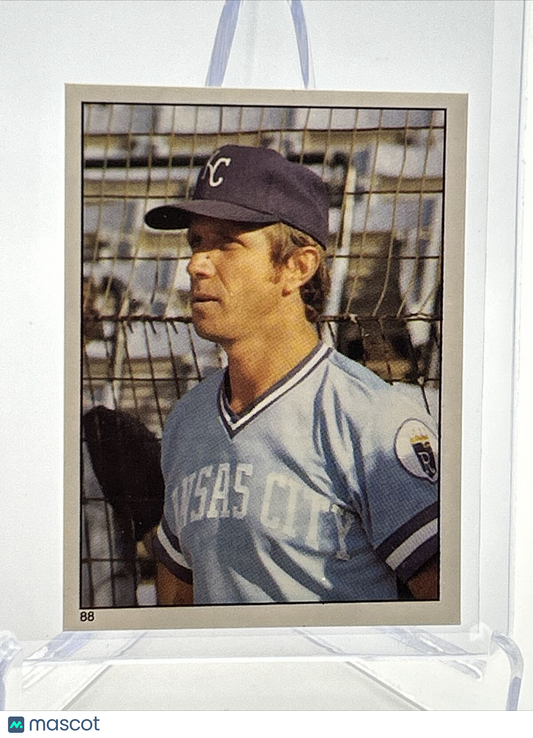 1981 Topps Stickers Larry Gura Baseball Card #88 NM-Mint FREE SHIPPING