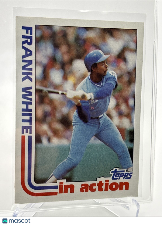 1982 Topps Frank White Baseball Card #646 NM-Mint FREE SHIPPING