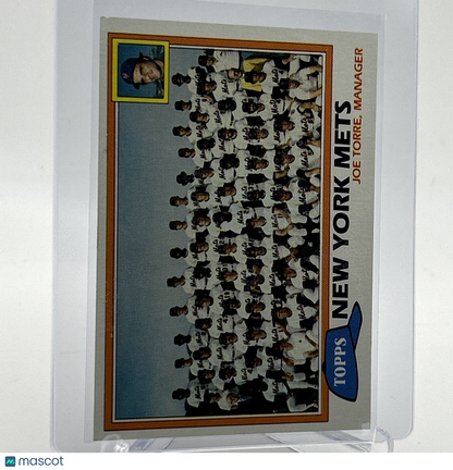 1981 Topps New York Mets Checklist Baseball Card #681 NM-Mint FREE SHIPPING