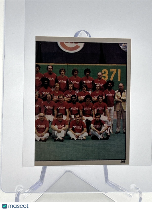 1981 Topps Stickers National League Pennant Winner #208 NM-Mint FREE SHIPPING